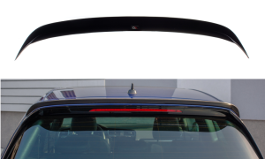 Przedłużenie spojlera V3 Volkswagen Golf MK7 R / GTI Polift (czarny połysk)