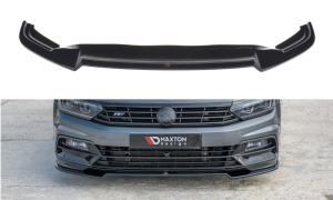 Splitter przedni V2 Volkswagen Passat R-Line B8 (carbon look)