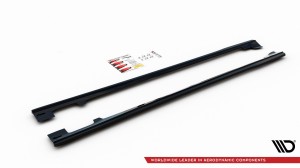 Dokładki progów Volvo V40 (carbon look)