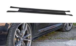 Dokładki progów BMW X4 M-Pack G02 (carbon look)