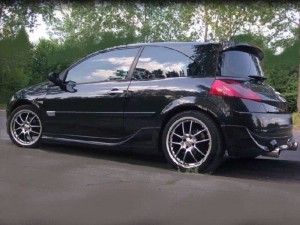 Dokładki progów Renault Megane II 3D Hatchback