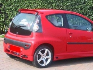 Spojler dachowy Peugeot 107