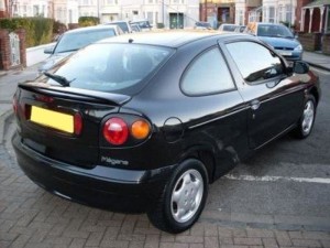 Spojler Renault Megane I Coupe