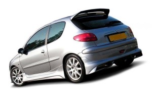 Dokładki progów Peugeot 206 (3D Hatchback / CC)