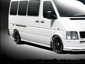 Dokładki progów Volkswagen LT 96-06 (4 elementy, nie pasuja do wersji z blizniakami z tylu)