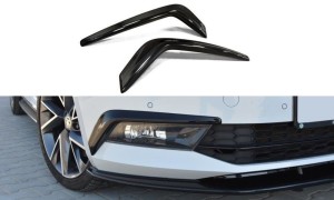 Ramki swiatel Skoda Superb MK3 (czarny mat)