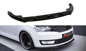 Splitter przedni Skoda Rapid (carbon look)