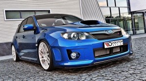Splitter przedni Subaru Impreza MK3 WRX STI 11-14 (czarny mat)