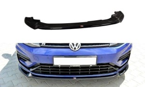 Splitter przedni Volkswagen Golf MK7 R Polift V3 (czarny mat)