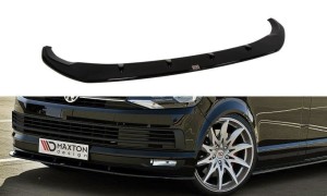 Splitter przedni Volkswagen T6 V1 (czarny mat)