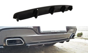 Splitter tylny srodkowy BMW 6 Gran Coupe M-Pack (z dyfuzorem) (carbon look)