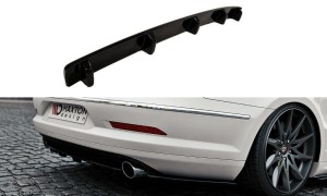 Splitter tylny srodkowy Volkswagen Passat CC R36 R-Line Przedlift (z dyfuzorem) (carbon look)