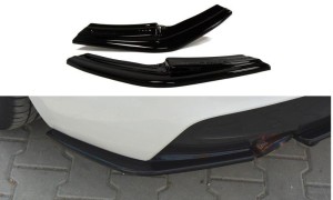 Splittery tylne boczne BMW 1 F20 M-Power Przedlift (carbon look)