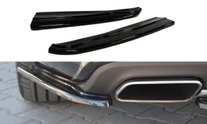 Splittery tylne boczne Mercedes CLS C218 AMG Line (czarny mat)