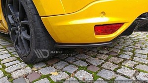 Splittery tylne boczne Renault Megane III RS (carbon look)