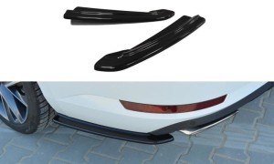 Splittery tylne boczne Skoda Superb III (czarny mat)