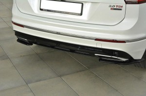 Splittery tylne boczne Volkswagen Tiguan MK2 R-Line (carbon look)