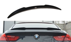 Przedłużenie spojlera BMW 6 Gran Coupe M-Pack (czarny mat)