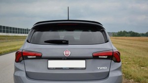 Przedłużenie spojlera Fiat Tipo S-Design (czarny mat)