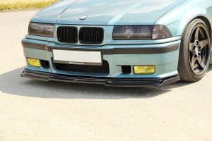 Splitter przedni V1 BMW M3 E36 (czarny mat)