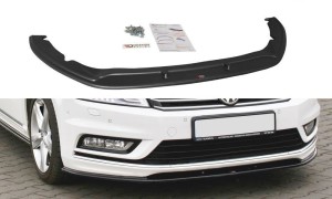 Splitter przedni V1 Volkswagen Passat B7 R-Line (carbon look)