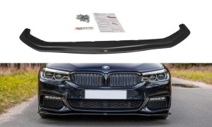 Splitter przedni V2 BMW 5 G30/ G31 M-Pack (carbon look)