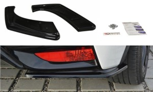 Splittery tylne boczne Honda Civic MK9 Polift (carbon look)