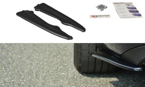 Splittery tylne boczne Mercedes E W212 (carbon look)