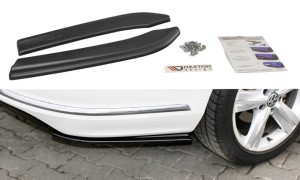 Splittery tylne boczne Volkswagen Passat B7 R-Line Variant (carbon look)