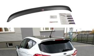 Przedłużenie spojlera Ford Ford Fiesta MK8 Standard / ST-Line (czarny mat)