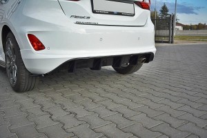 Tylna dokładka Ford Fiesta MK8 ST-Line (czarny mat)