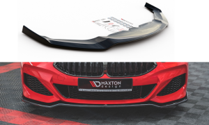 Splitter przedni V2 BMW M850i G15 (czarny mat)