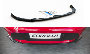 Splitter tylny środkowy Toyota Corolla XII Hatchback (carbon look)