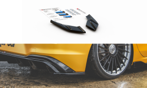 Splittery tylne boczne VW Golf 8 (czarny mat)