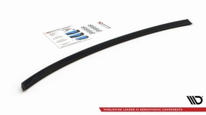 Splitter tylny Środkowy Audi A4 B8 Avant (carbon look)