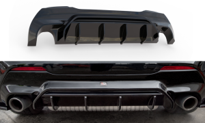 Dokładka tylna V1 BMW 1 F40 M-Pack / M135i (czarny mat)