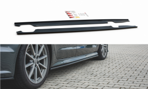 Dokładki progów Audi S6 / A6 S-Line C7 FL (carbon look)