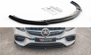 Splitter przedni V2 Mercedes-Benz E63 AMG Estate/Sedan S213/W213 (carbon look)