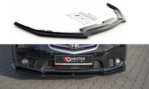 Splitter przedni Honda Accord VIII (CU Series) Facelift (czarny mat)