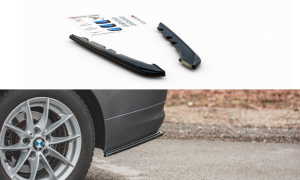Splittery tylne boczne BMW 3 E91 Facelift (carbon look)