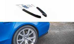 Splittery tylne boczne Audi S4 / A4 S-Line B8 Sedan (carbon look)