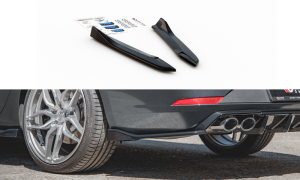 Splittery tylne boczne V3 Seat Leon Cupra  ST MK3 FL (carbon look)