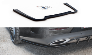 Splitter tylny środkowy Mercedes-Benz CLS AMG-Line C257 (czarny mat)