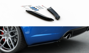 Splittery tylne boczne V1 Audi RS4 Sedan B7 (carbon look)