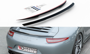 Przedłużenie spojlera Porsche 911 Carrera 991 (czarny mat)
