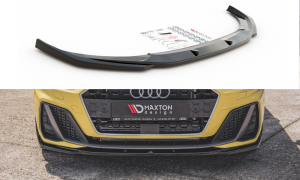 Splitter przedni V2 Audi A1 S-Line GB (czarny mat)